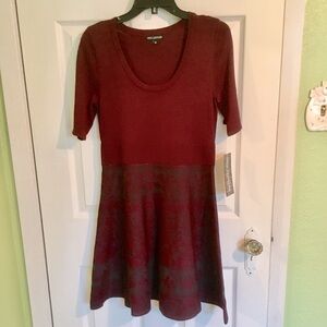 Burgundy red brand new dress NWT medium
